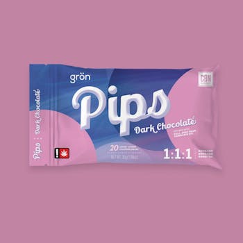 Gron - Pips Dark Chocolate 1:1:1 CBN 100MG